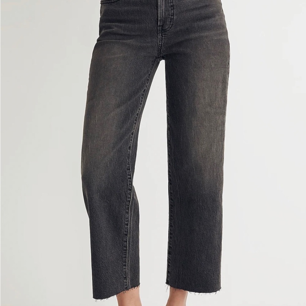 The Perfect Vintage Wide-Leg Crop Jean